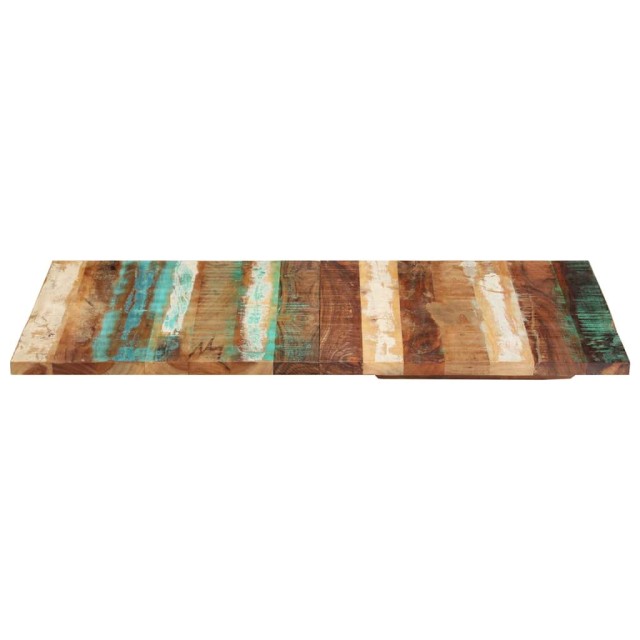 Dessus de table rectangulaire 60x120 cm 25-27 mm Bois récupéré
