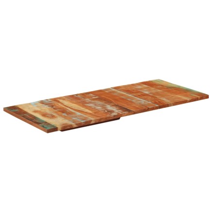 Dessus de table rectangulaire 60x140 cm 25-27 mm Bois récupéré