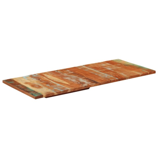Dessus de table rectangulaire 60x140 cm 25-27 mm Bois récupéré