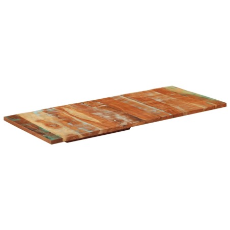 Dessus de table rectangulaire 60x140 cm 25-27 mm Bois récupéré