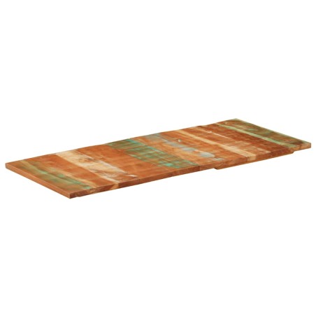 Dessus de table rectangulaire 60x140 cm 25-27 mm Bois récupéré