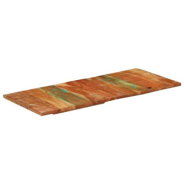 Dessus de table rectangulaire 60x140 cm 25-27 mm Bois récupéré