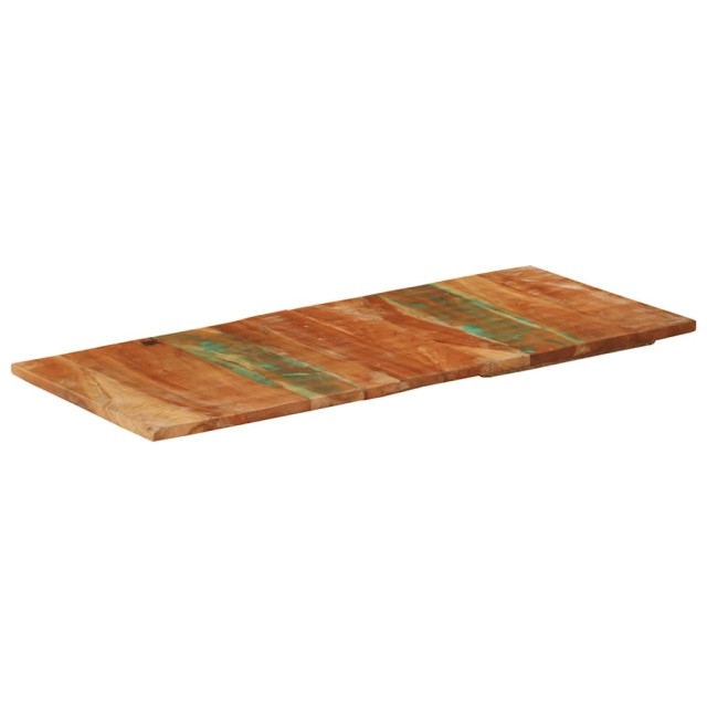 Dessus de table rectangulaire 60x140 cm 25-27 mm Bois récupéré