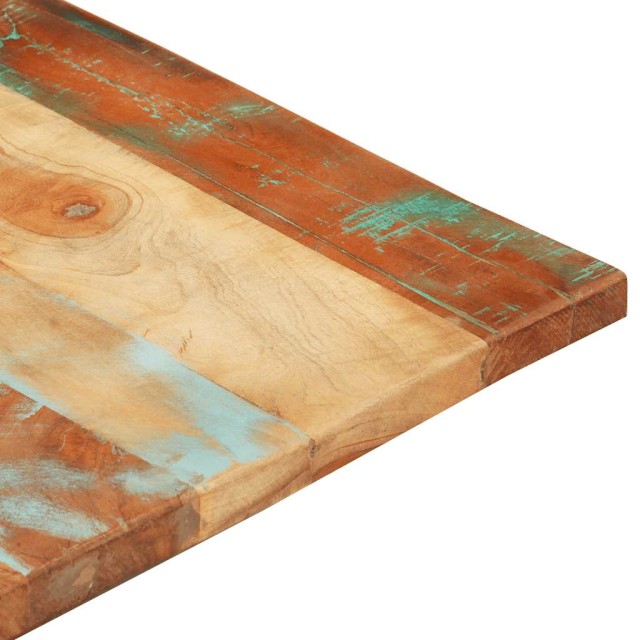 Dessus de table rectangulaire 60x140 cm 25-27 mm Bois récupéré