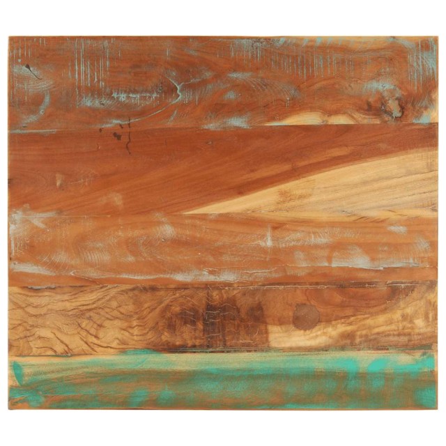 Dessus de table rectangulaire 70x80 cm 25-27 mm Bois récupéré