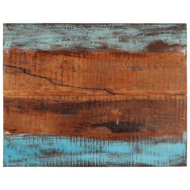 Dessus de table rectangulaire 70x90 cm 25-27 mm Bois récupéré