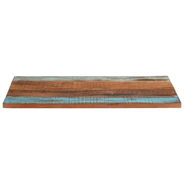 Dessus de table rectangulaire 70x90 cm 25-27 mm Bois récupéré