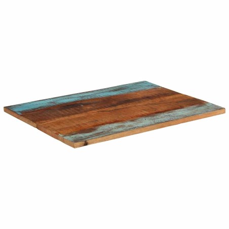 Dessus de table rectangulaire 70x90 cm 25-27 mm Bois récupéré