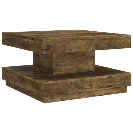 Table basse Marron foncé 60x60x35 cm MDF 2