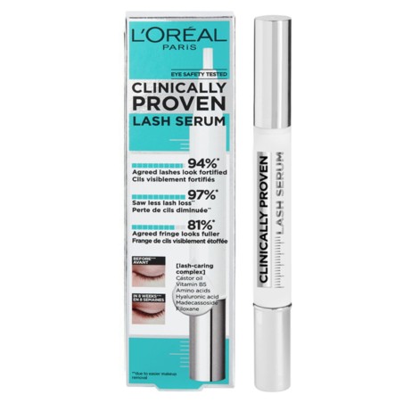 Sérum para Cejas y Pestañas CLINICALLY PROVEN L'Oreal Make Up Clinic
