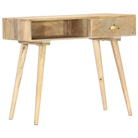 Table console 90x45x75 cm bois de manguier massif