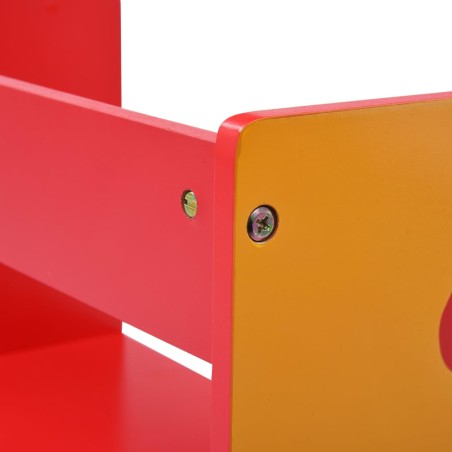 Jeu de table et chaises d'enfants 3 pcs Camion de pompiers Bois