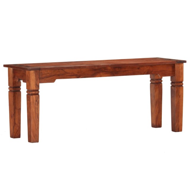 Banc 110 cm Bois d'acacia solide