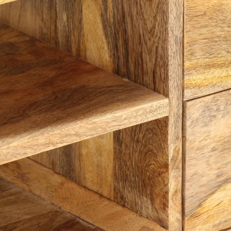 Meuble TV 97 x 35 x 47 cm Bois de manguier massif