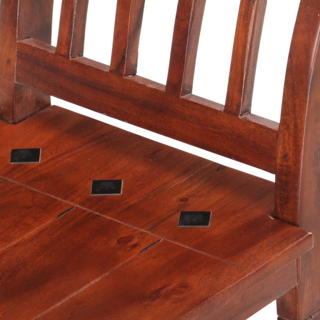 Banc 111 cm Bois d'acacia solide