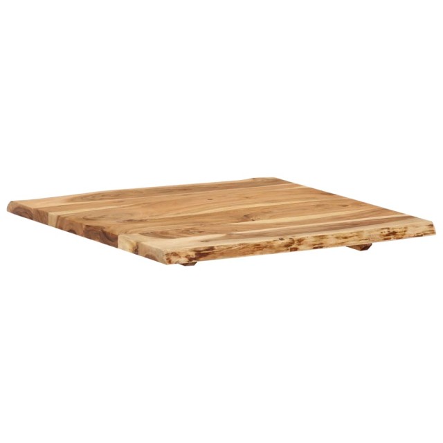 Dessus de table Bois d'acacia massif 58x(50-60)x2,5 cm
