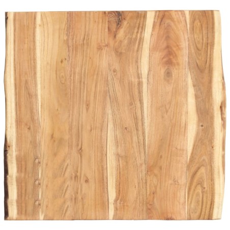Dessus de table Bois d'acacia massif 58x(50-60)x3,8 cm