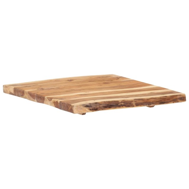 Dessus de table Bois d'acacia massif 58x(50-60)x3,8 cm