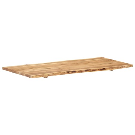 Dessus de table Bois d'acacia massif 118x(50-60)x2,5 cm