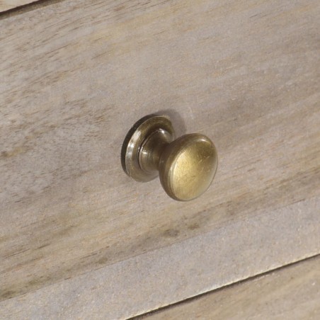 Table basse 82x52x47 cm Bois de manguier massif