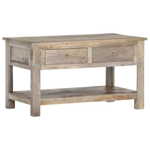Table basse 82x52x47 cm Bois de manguier massif