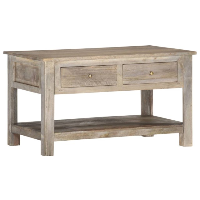 Table basse 82x52x47 cm Bois de manguier massif