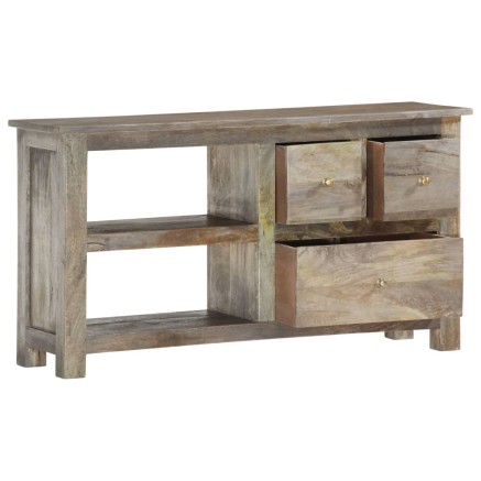 Meuble TV 100x30x55 cm Bois de manguier massif 2