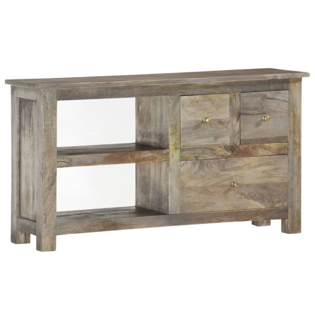 Meuble TV 100x30x55 cm Bois de manguier massif