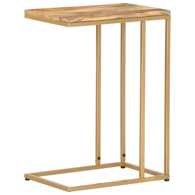 Table d'appoint 35x45x65 cm bois de manguier massif