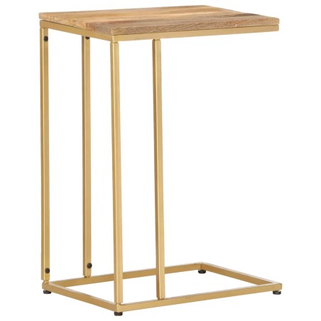 Table d'appoint 35x45x65 cm bois de manguier massif