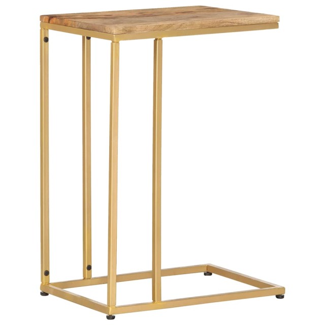 Table d'appoint 35x45x65 cm bois de manguier massif