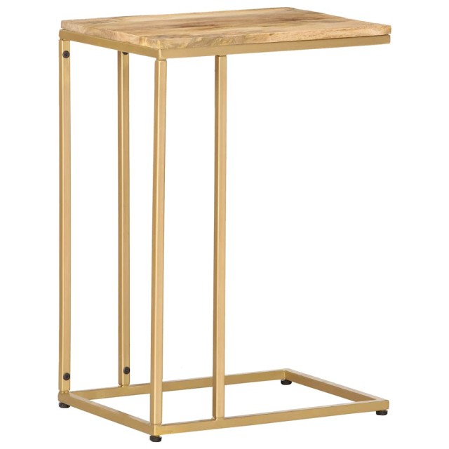 Table d'appoint 35x45x65 cm bois de manguier massif