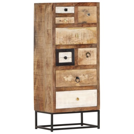 Armoire à tiroirs 45 x 30 x 105 cm Bois de récupération massif