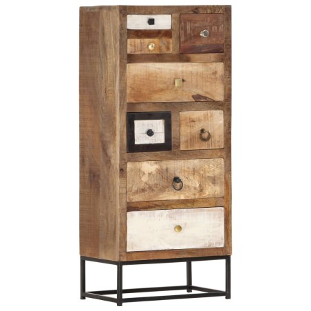 Armoire à tiroirs 45 x 30 x 105 cm Bois de récupération massif