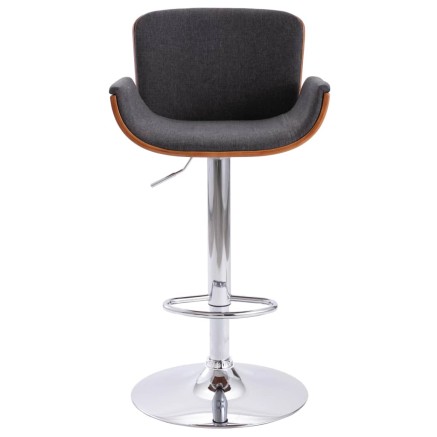 Tabouret de bar Gris Tissu 2