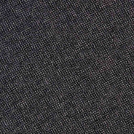 Chaises à manger lot de 2 bois courbé et tissu gris