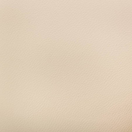 Chaise pivotante à manger Crème Bois courbé et Similicuir