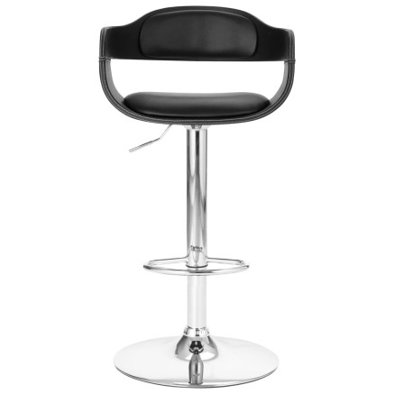 Tabouret de bar Noir Similicuir 2