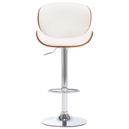 Tabouret de bar Blanc Similicuir 2