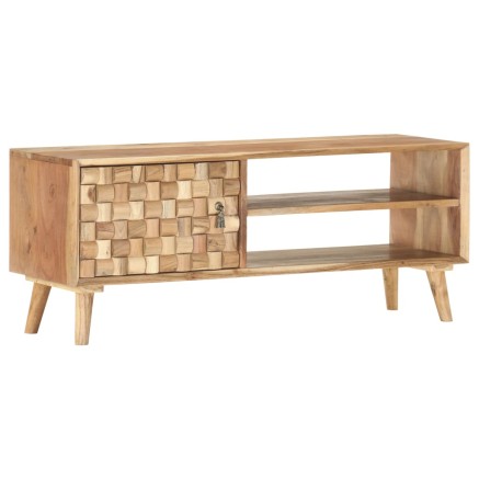 Meuble TV 100x30x40 cm Bois d'acacia massif