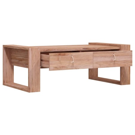 Table basse 110x60x40 cm Bois de teck massif