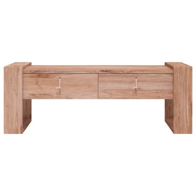 Table basse 110x60x40 cm Bois de teck massif