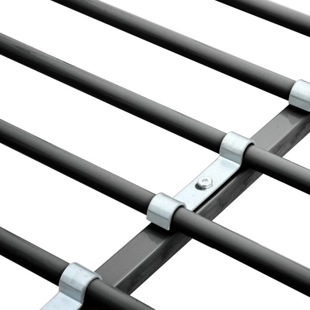 Lit superposé avec table sans matelas noir métal 90x200 cm