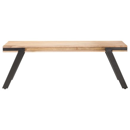 Table basse 114x65x40 cm Bois de manguier massif 2