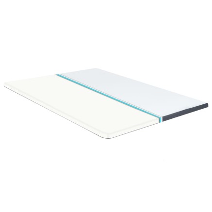 Surmatelas de sommier tapissier 200x140x5 cm mi-doux 2