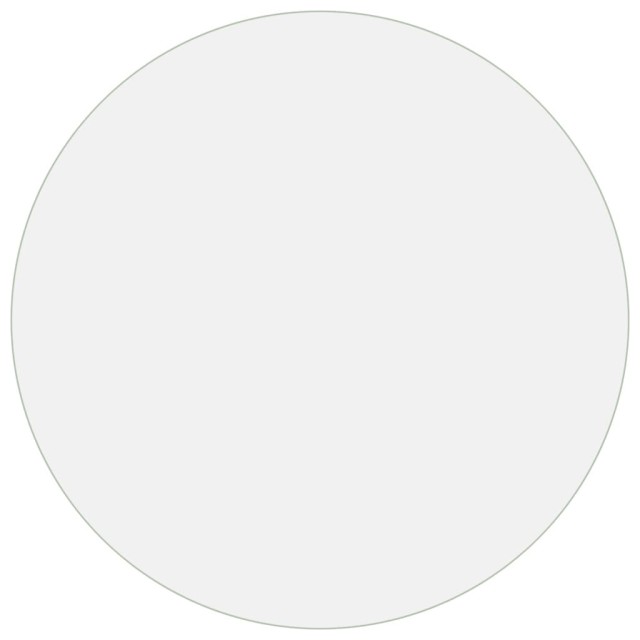 Protecteur de table mat Ø 110 cm 1,6 mm PVC