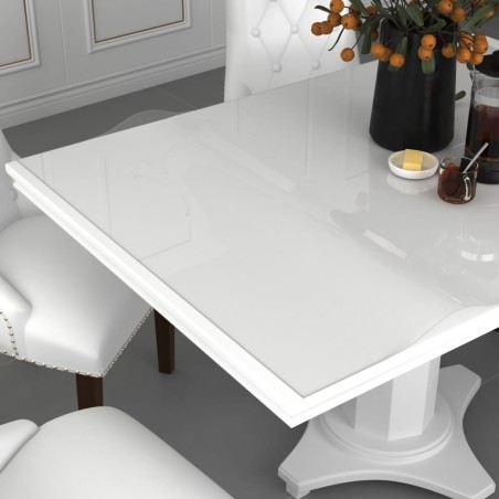 Protecteur de table transparent 100x60 cm 1,6 mm PVC