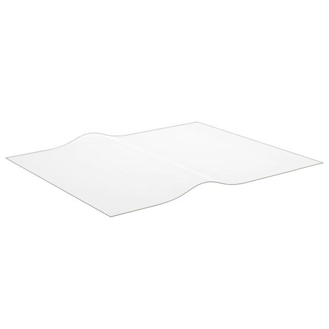 Protecteur de table transparent 100x90 cm 1,6 mm PVC