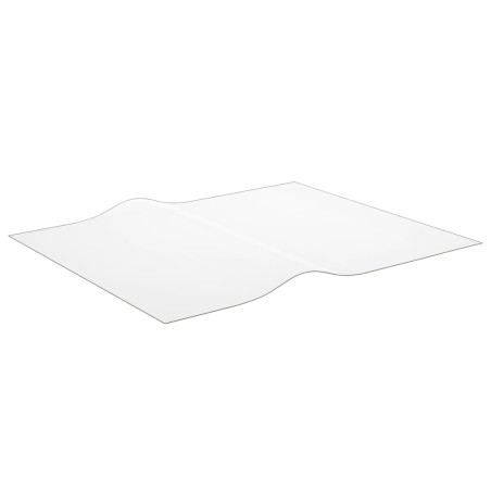 Protecteur de table transparent 100x90 cm 1,6 mm PVC