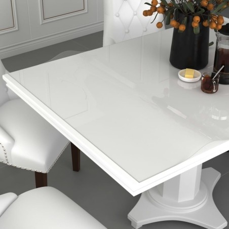 Protecteur de table transparent 120x60 cm 1,6 mm PVC